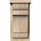 Ekena Millwork New Brighton Rough Sawn Corbel w/Backplate, Douglas Fir, 8"W x 8"D x 16"H COR08X08X16NEB01RDF - alternate 3
